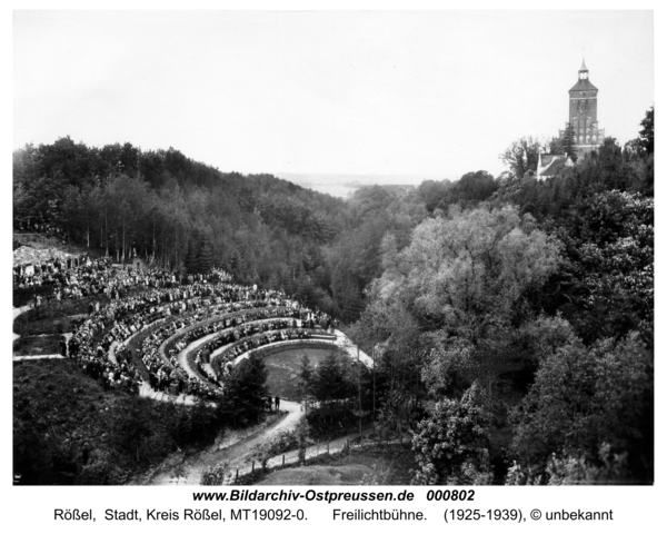 Rößel, Freilichtbühne