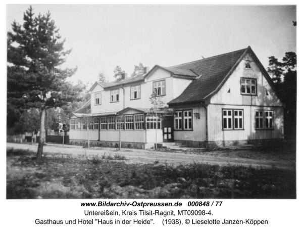 Untereißeln, Gasthaus und Hotel "Haus in der Heide"
