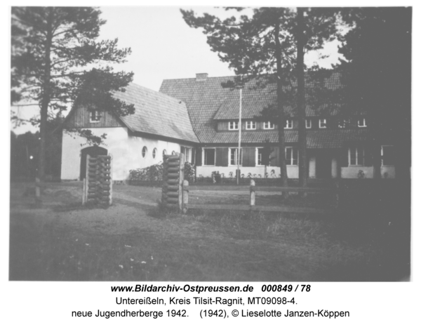 Unter-Eisseln, neue Jugendherberge 1942