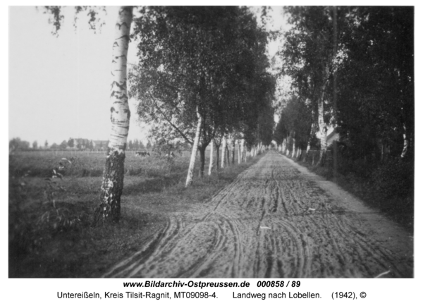 Unter-Eisseln, Landweg nach Lobellen