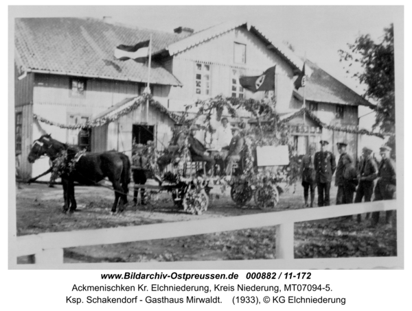 Dünen, Ksp. Schakendorf - Gasthaus Mirwaldt