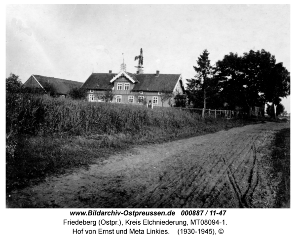 Friedeberg Ksp. Schakendorf, Hof von Ernst und Meta Linkies