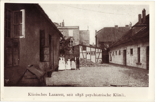 Tilsit, Klinisches Lazarett, seit 1858 psychiatrische Klinik