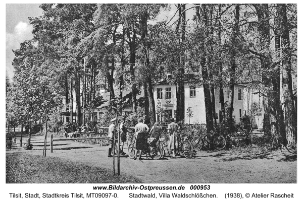 Tilsit, Stadtwald, Villa Waldschlößchen