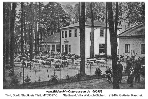 Tilsit, Stadtwald, Villa Waldschlößchen