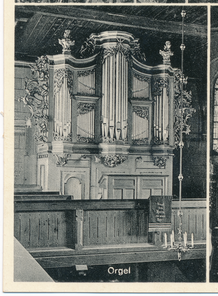 Drengfurt, Evangelische Kirche, Orgel