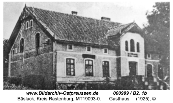 Bäslack, Gasthaus