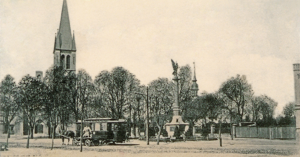 Tilsit, Reformierte Kirche, Friedhofskapelle, Kriegerdenkmal