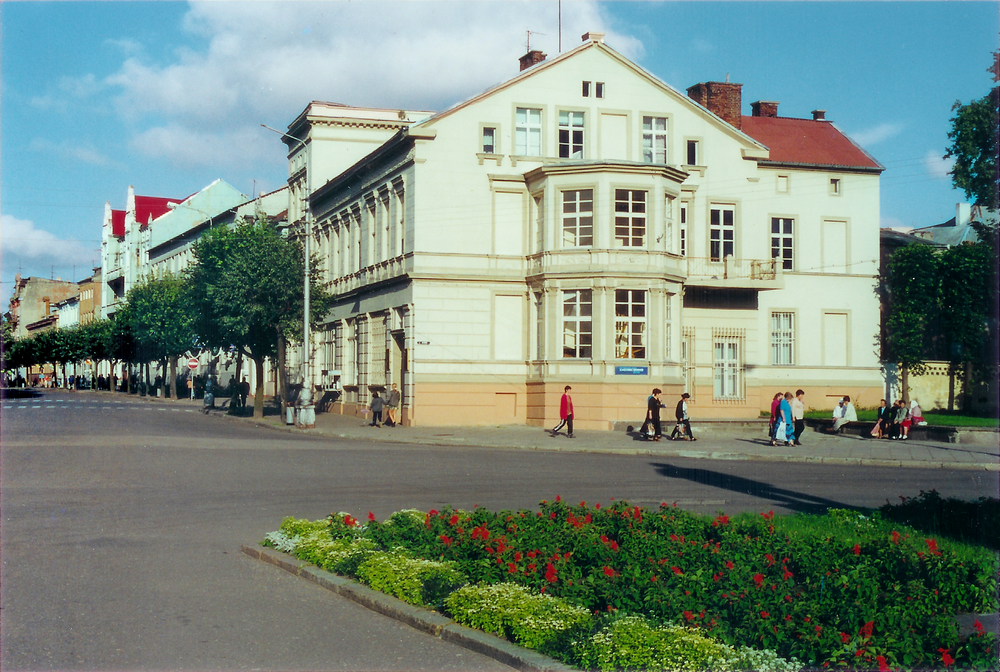 Tilsit (Советск), Am Hohen Tor (heute Leninplatz), Blick in die Hohe Str. (heute Siegesstr.)