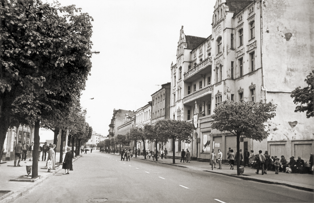 Tilsit, Hohe Str., Haus des ehemaligen Luisen-Theaters