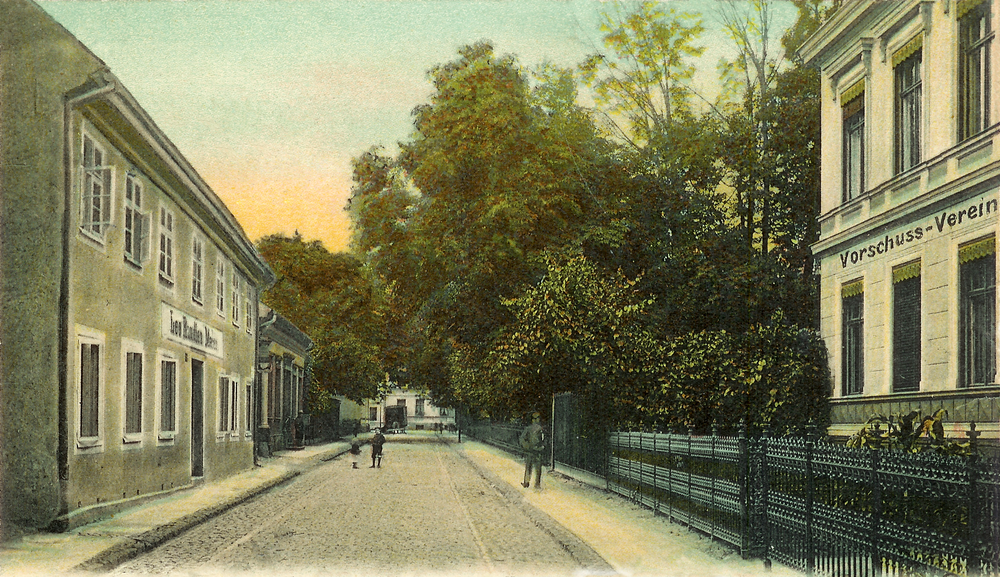 Tilsit, Schulstr., Blick zur Wasserstr.