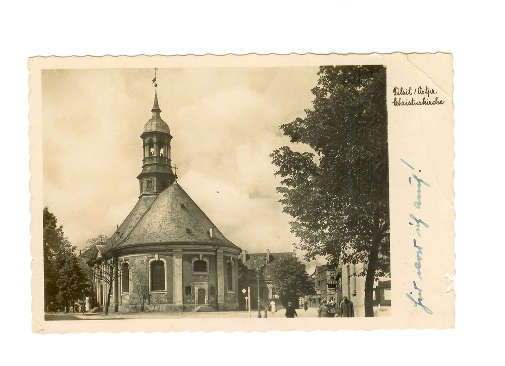 Tilsit, Christuskirche (Landkirche, Litauische Kirche), Blick von Osten