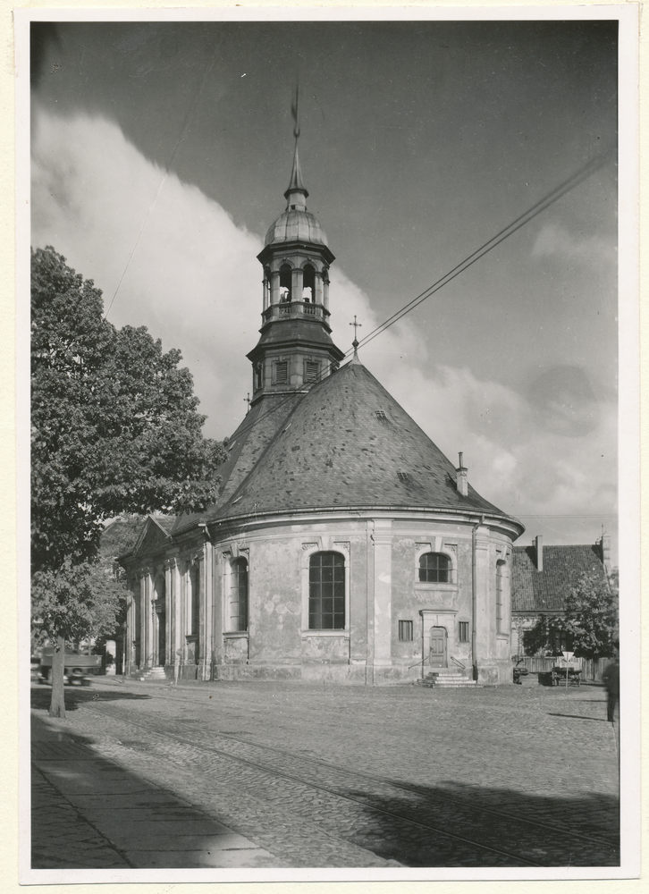 Tilsit, Christuskirche (Landkirche, Litauische Kirche), Blick von Osten