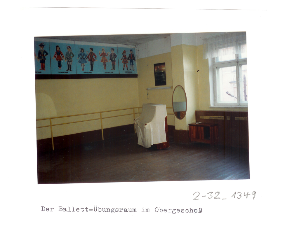 Tilsit, Fabrikstr. 46-47, Kinderheim, Ballettraum im Obergeschoss, ehemals Loge zu den drei Erzvätern