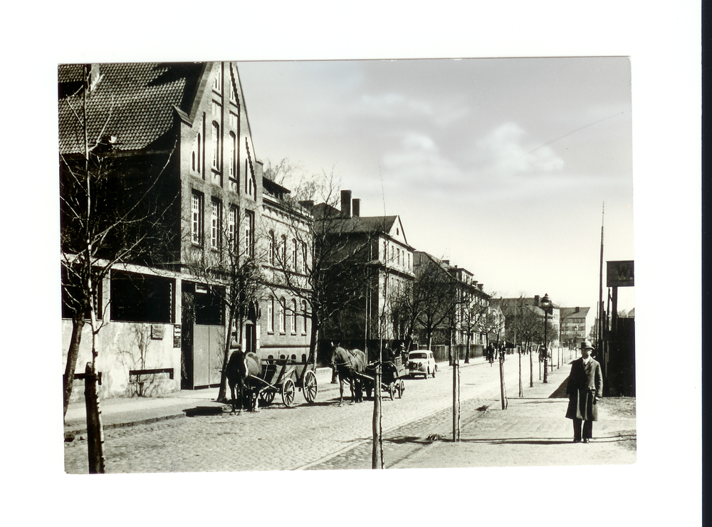 Tilsit, Fabrikstr.45-41, Blick von der Stiftstr. Richtung Oberst-Hoffmann-Str.