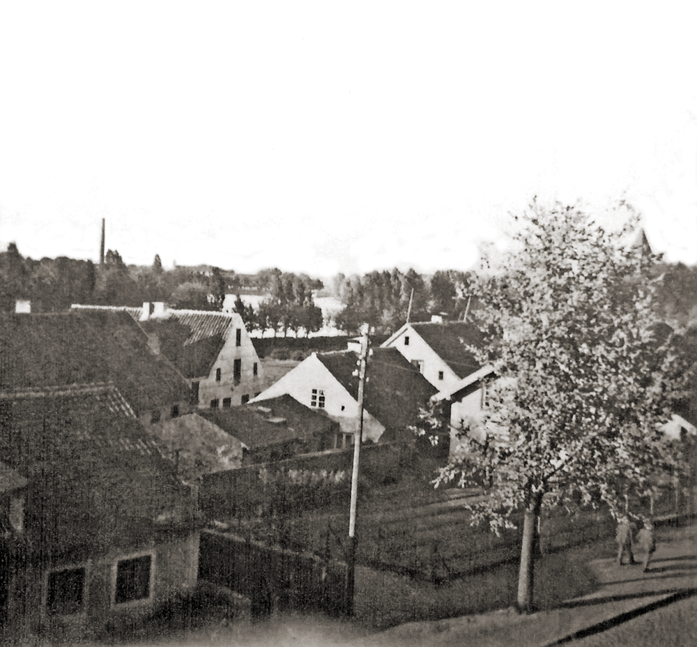 Tilsit, Sommerstr. 50, Blick auf den Schloßmühlenteich