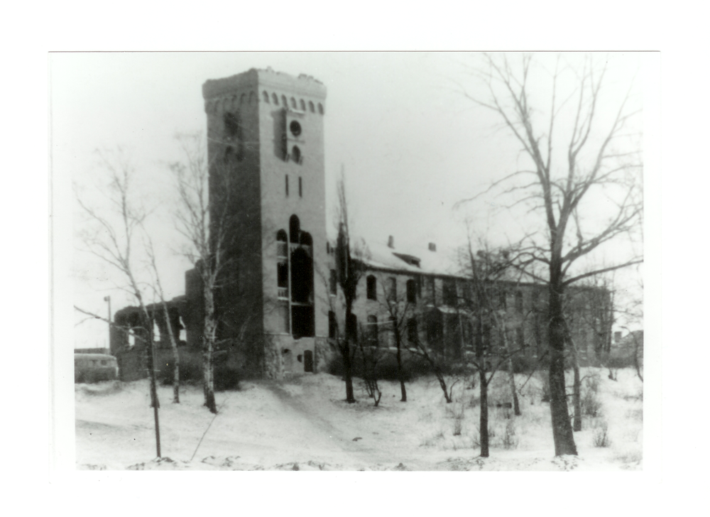 Tilsit, Die Ruine des Landratsamtes