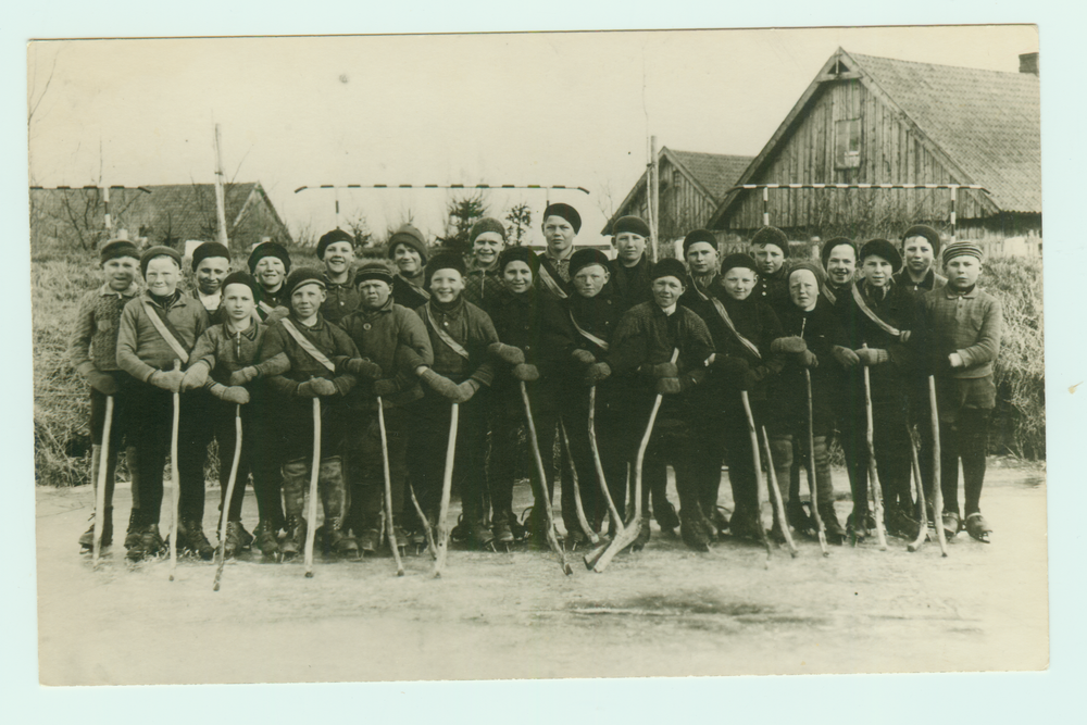 Elbings Kolonie, Eishockey-Mannschaft auf der Greituschke