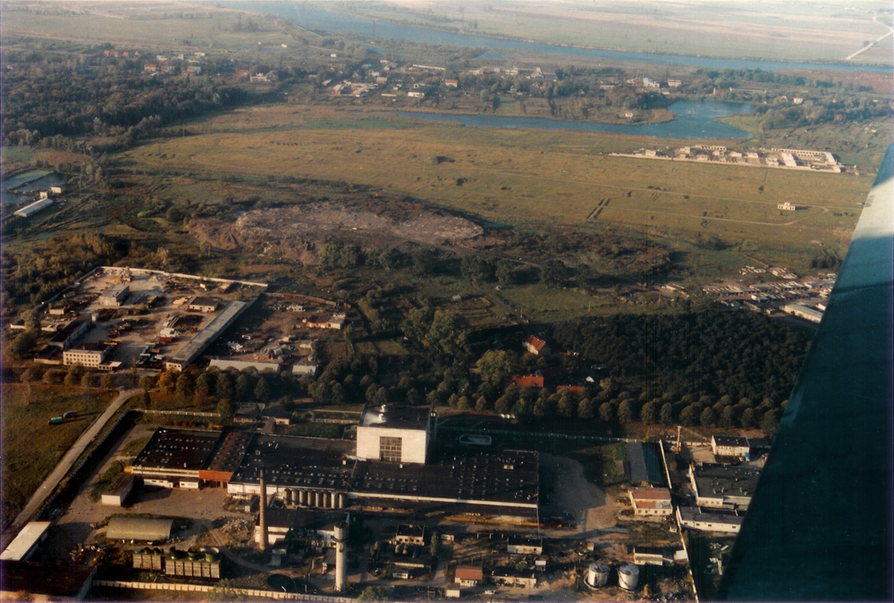 Tilsit, Nordwestlicher Bereich, Luftbild