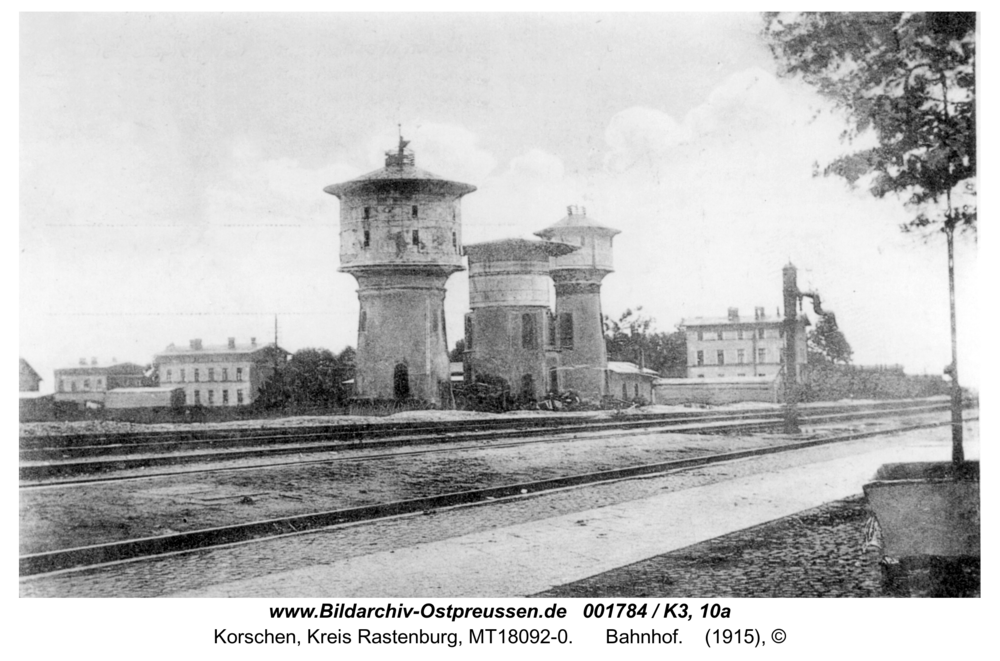 Korschen, Bahnhof