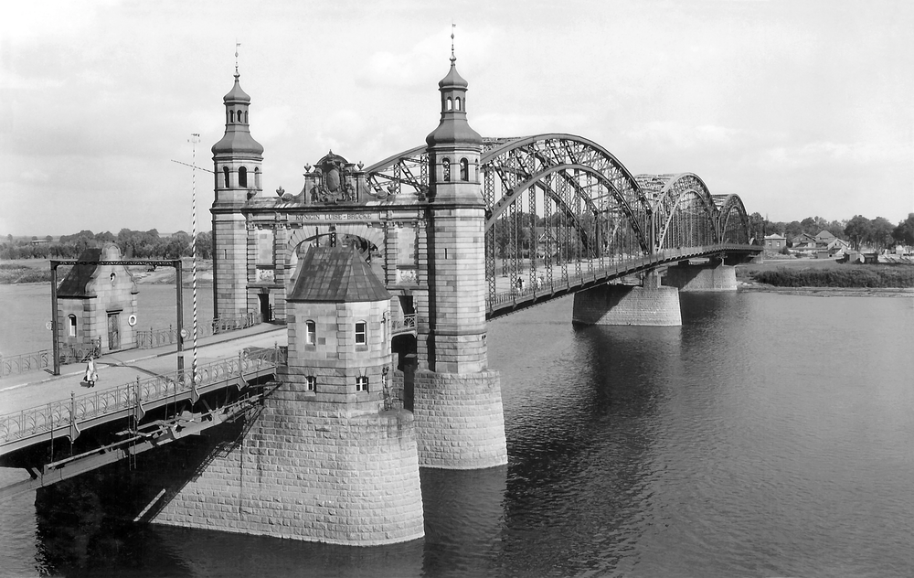Tilsit, Luisen-Brücke von Südosten