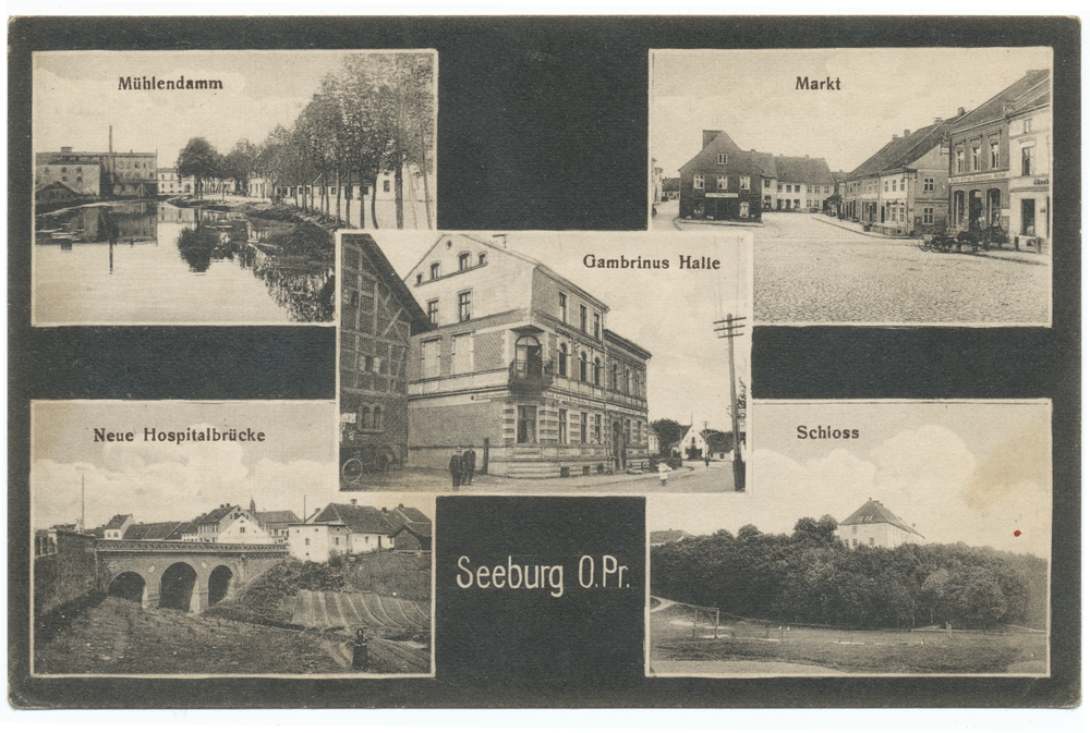 Seeburg, Mehrbild-Ansichtskarte