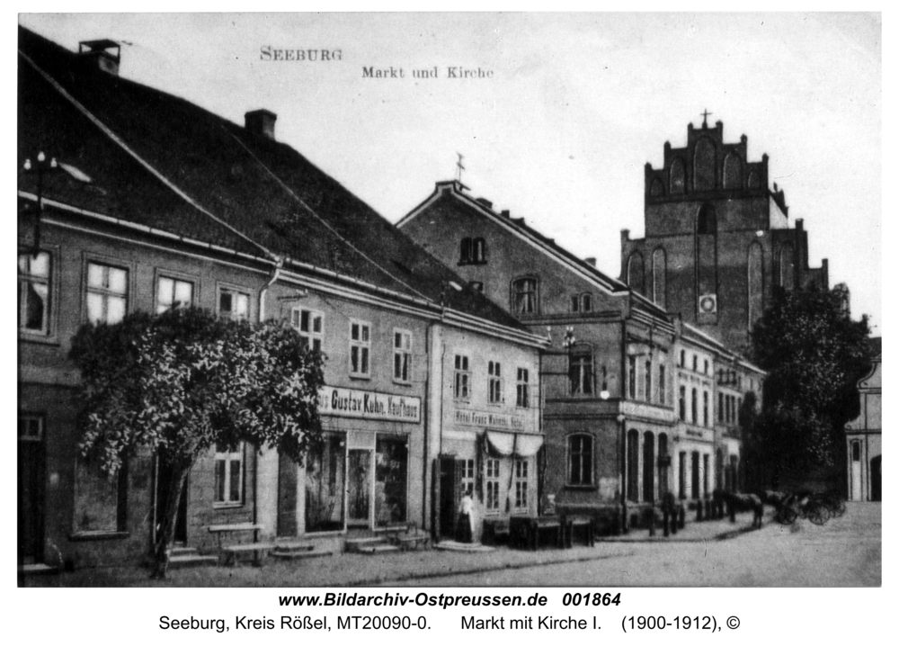 Seeburg, Markt mit Kirche I