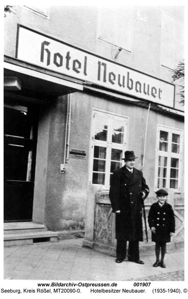 Seeburg, Hotelbesitzer Neubauer