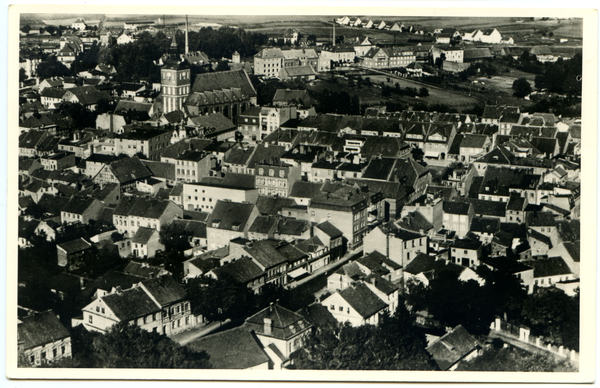 Bischofsburg, Südöstlicher Stadtteil, Luftbild