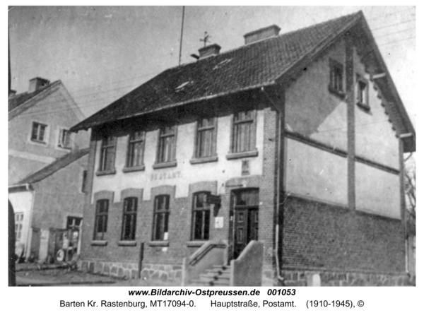 Barten, Hauptstraße, Postamt
