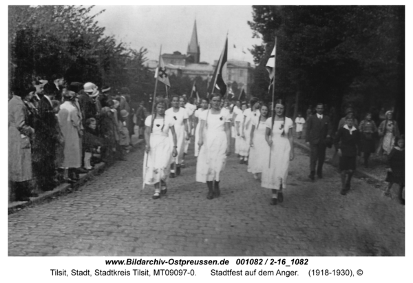 Tilsit, Stadtfest auf dem Anger