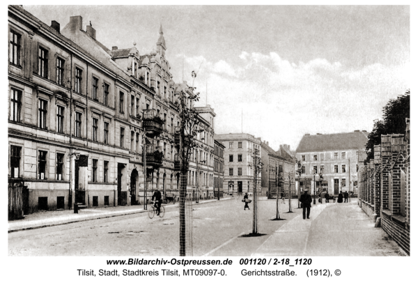 Tilsit, Gerichtsstraße