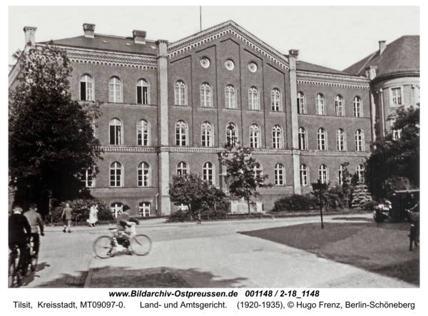 Tilsit, Land- und Amtsgericht