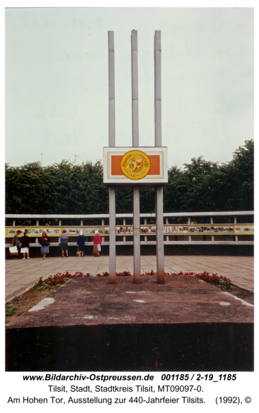 Tilsit, Am Hohen Tor, Ausstellung zur 440-Jahrfeier Tilsits