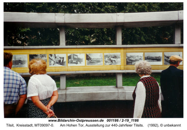 Tilsit, Am Hohen Tor, Ausstellung zur 440-Jahrfeier Tilsits