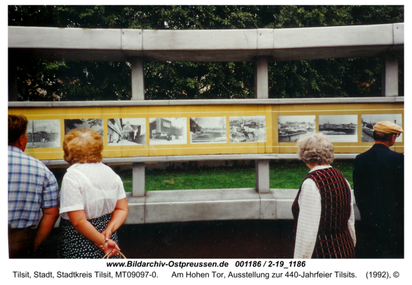 Tilsit, Am Hohen Tor, Ausstellung zur 440-Jahrfeier Tilsits