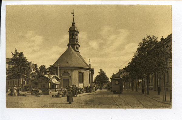 Tilsit, Christuskirche (Landkirche, Litauische Kirche), Blick von Westen