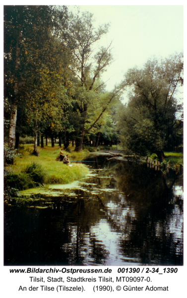 Tilsit, An der Tilse (Tilszele)