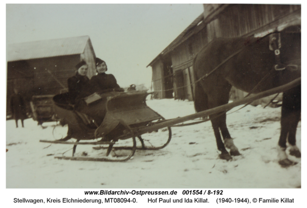 Stellwagen, Hof Paul und Ida Killat