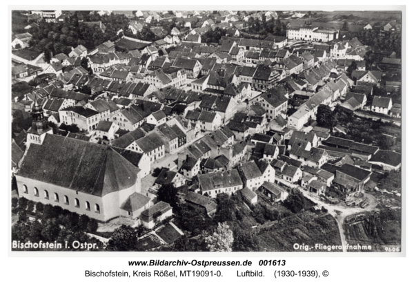 Bischofstein, Luftbild