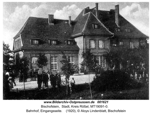 Bischofstein, Bahnhof, Eingangsseite