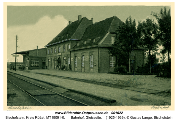 Bischofstein, Bahnhof, Gleisseite