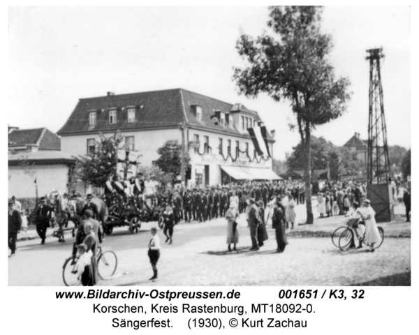 Korschen, Sängerfest