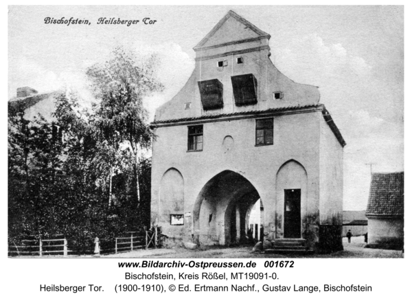 Bischofstein, Heilsberger Tor