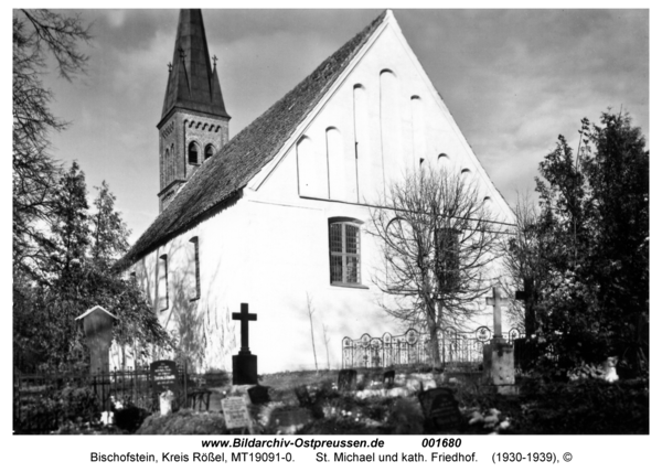 Bischofstein, St. Michael und kath. Friedhof