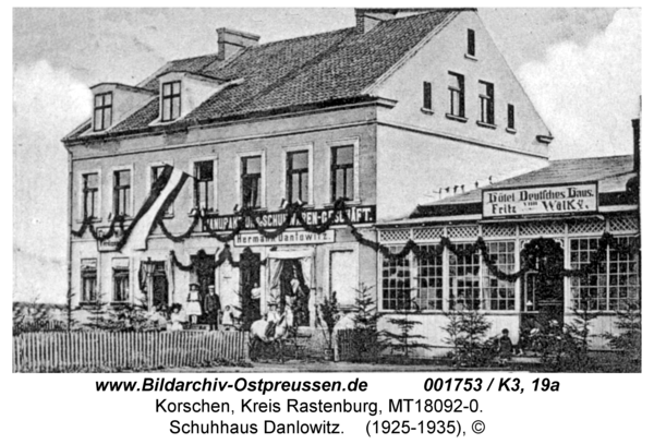 Korschen, Schuhhaus Danlowitz