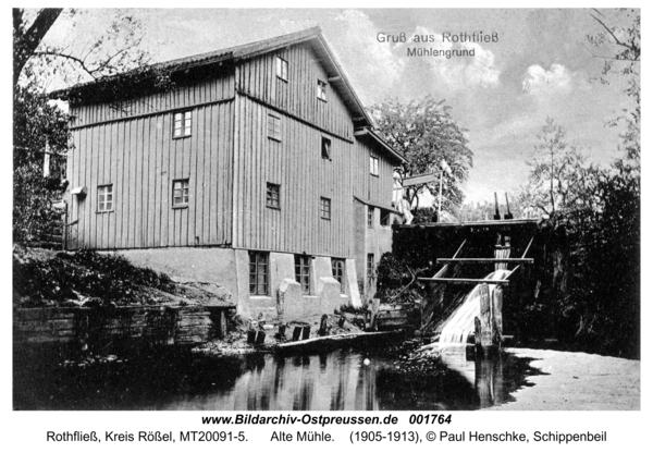 Rothfließ, Alte Mühle