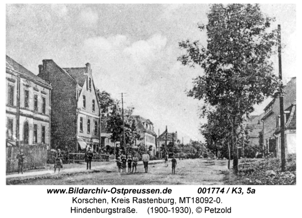 Korschen, Hindenburgstraße