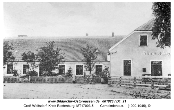 Groß Wolfsdorf, Gemeindehaus