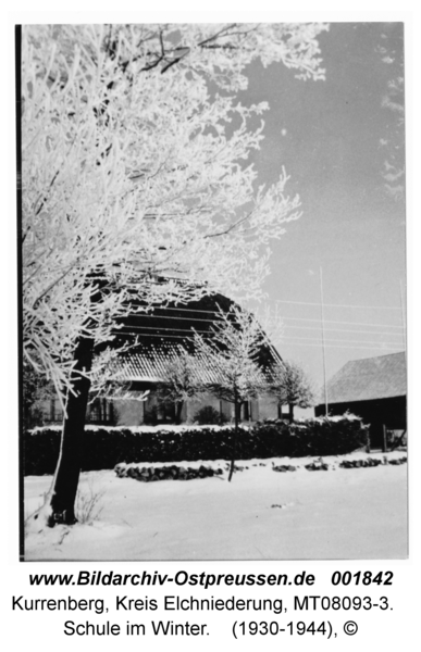 Kurrenberg, Schule im Winter